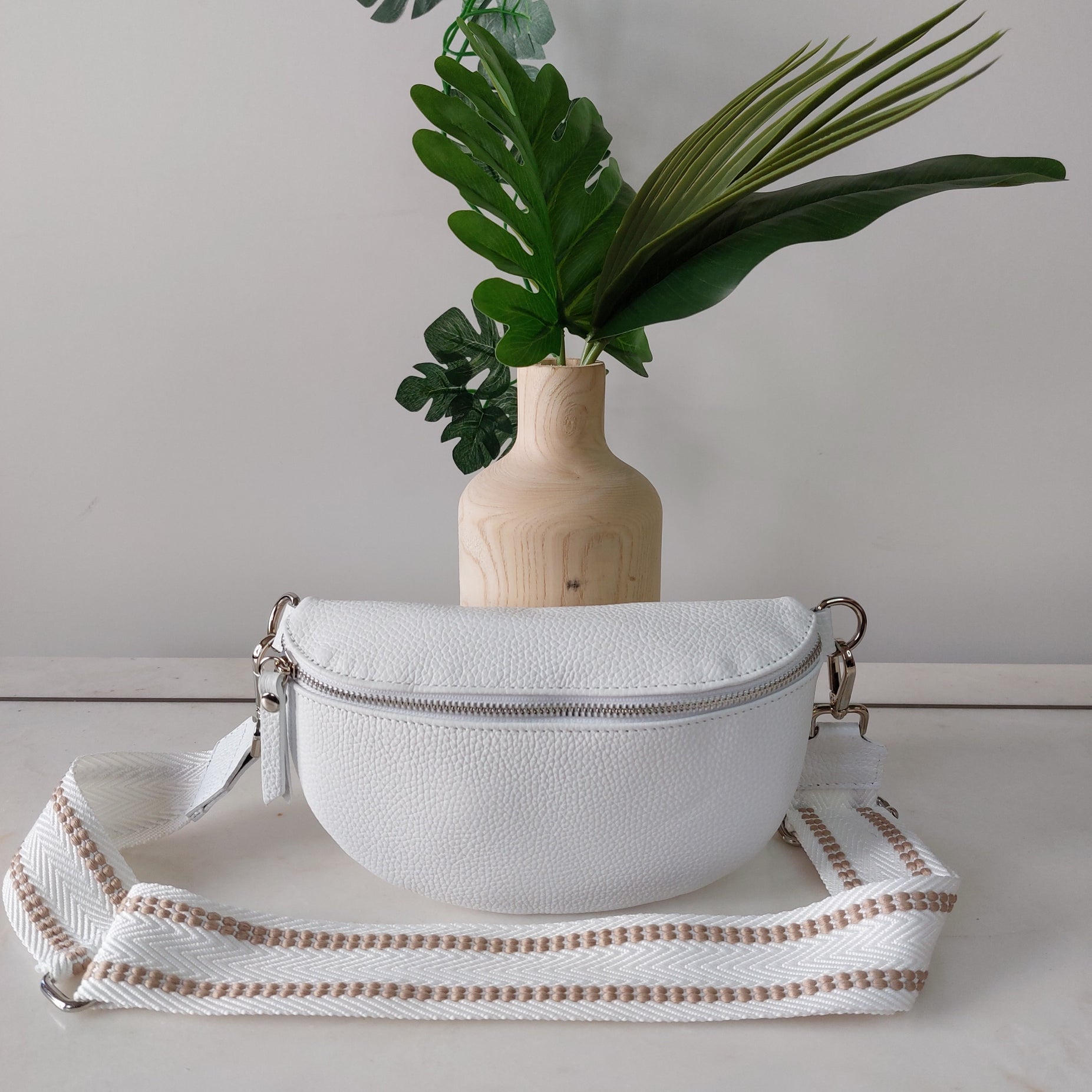 Handtasje bumbag leder