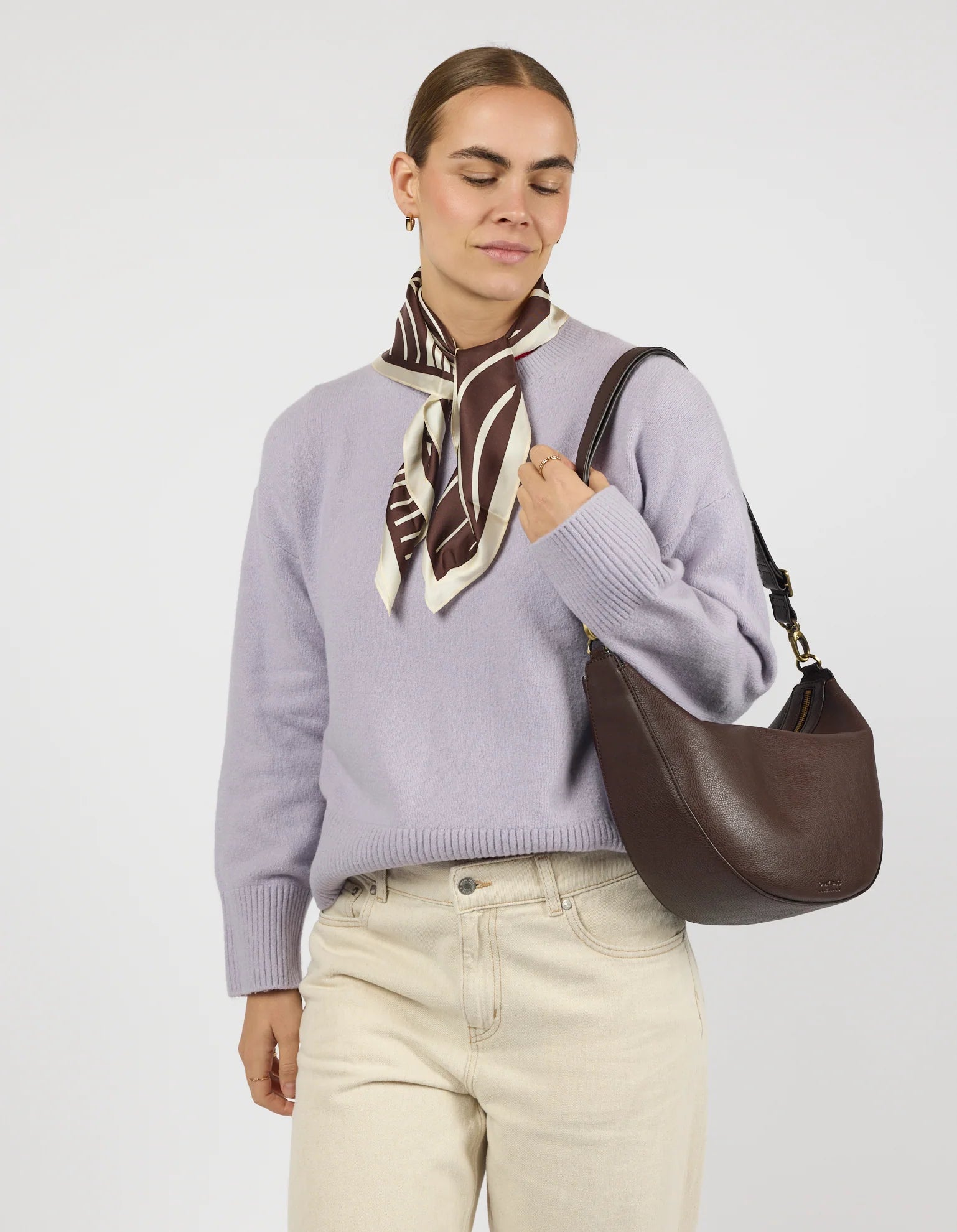 Leo Maxi Soft grain leather