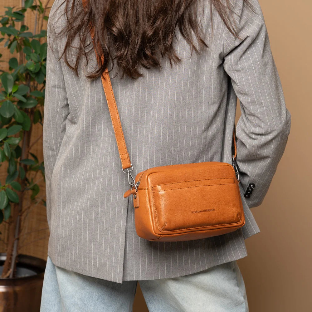 Crossbody tas  leder Liora