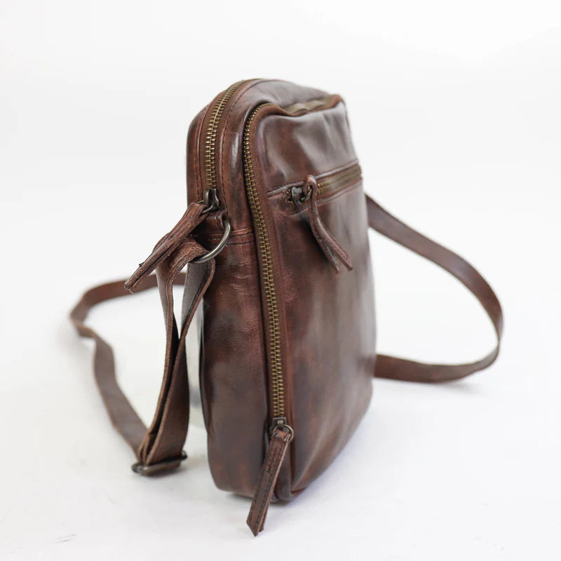 Crossbody tas leder
