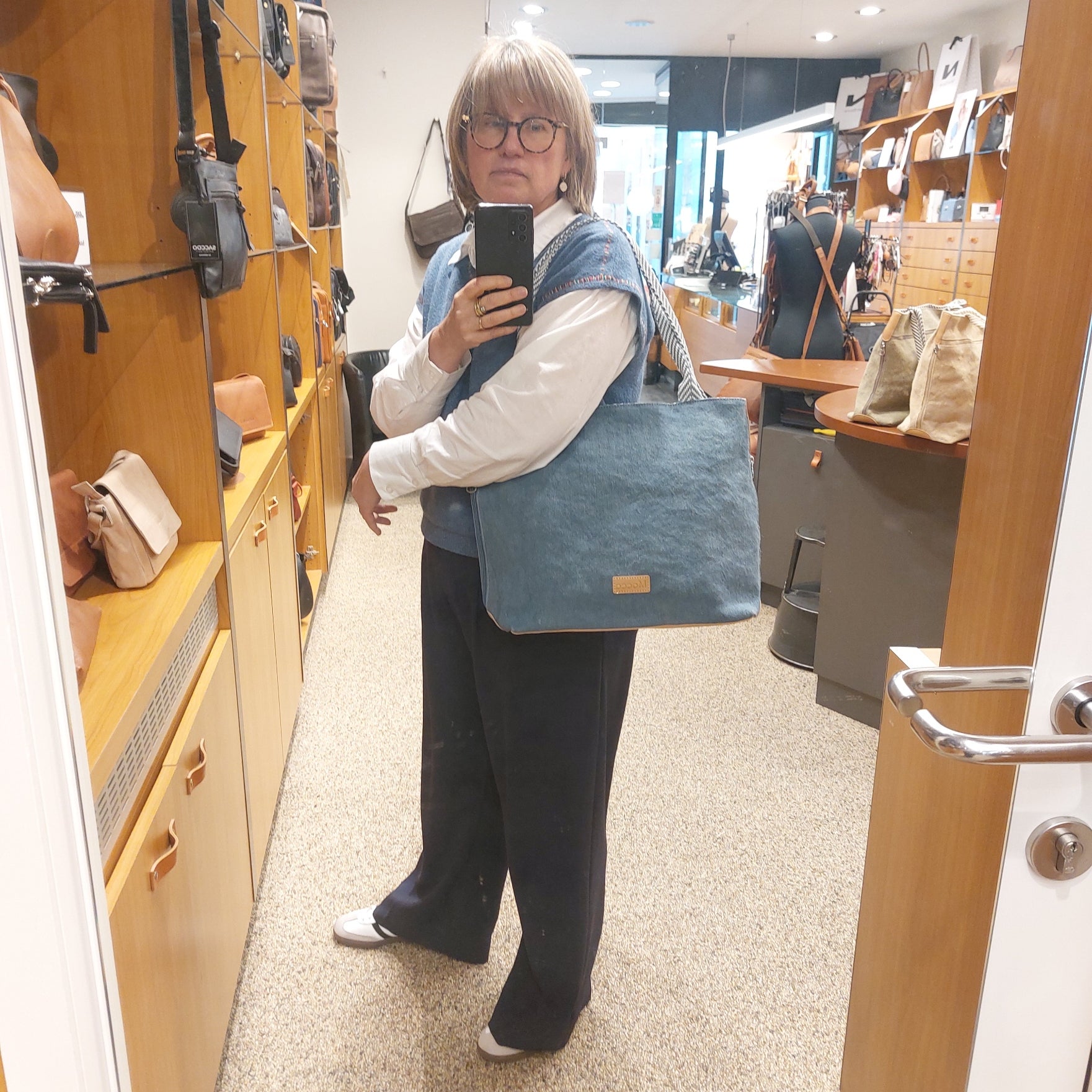 Shopper stof