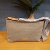 Zomerhandtas stof Mocca