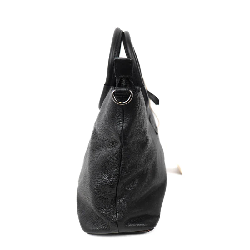 Handtas leder Bear Design