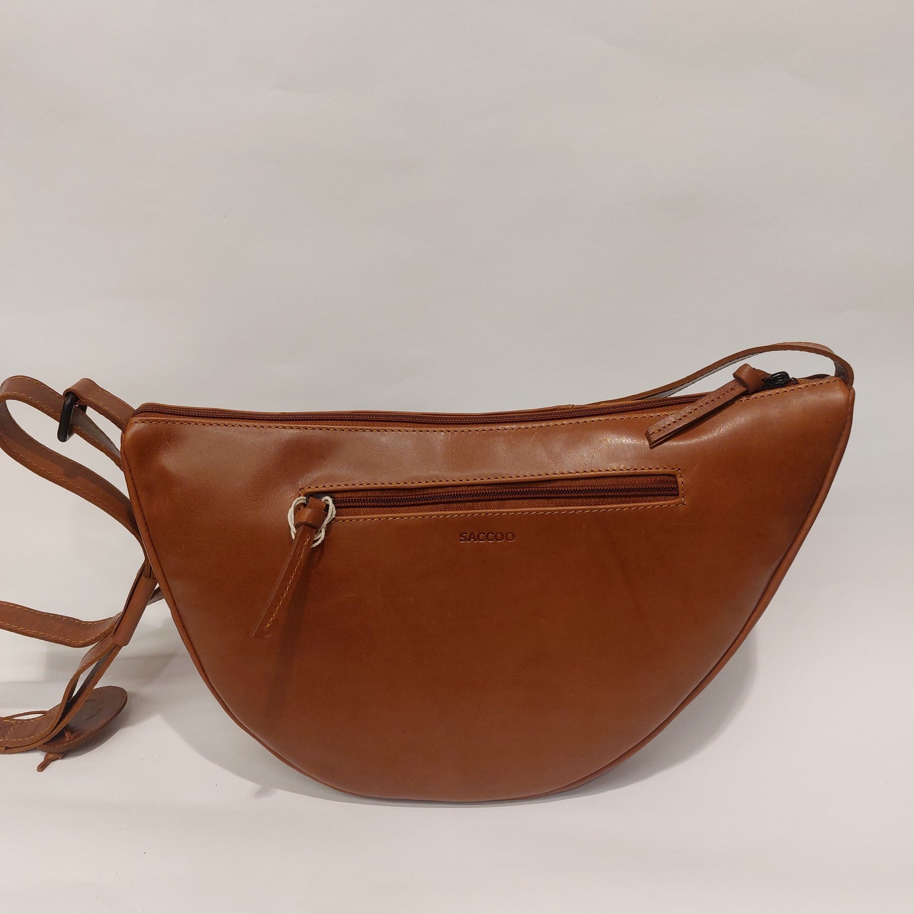 Handtas leder Moon Saccoo
