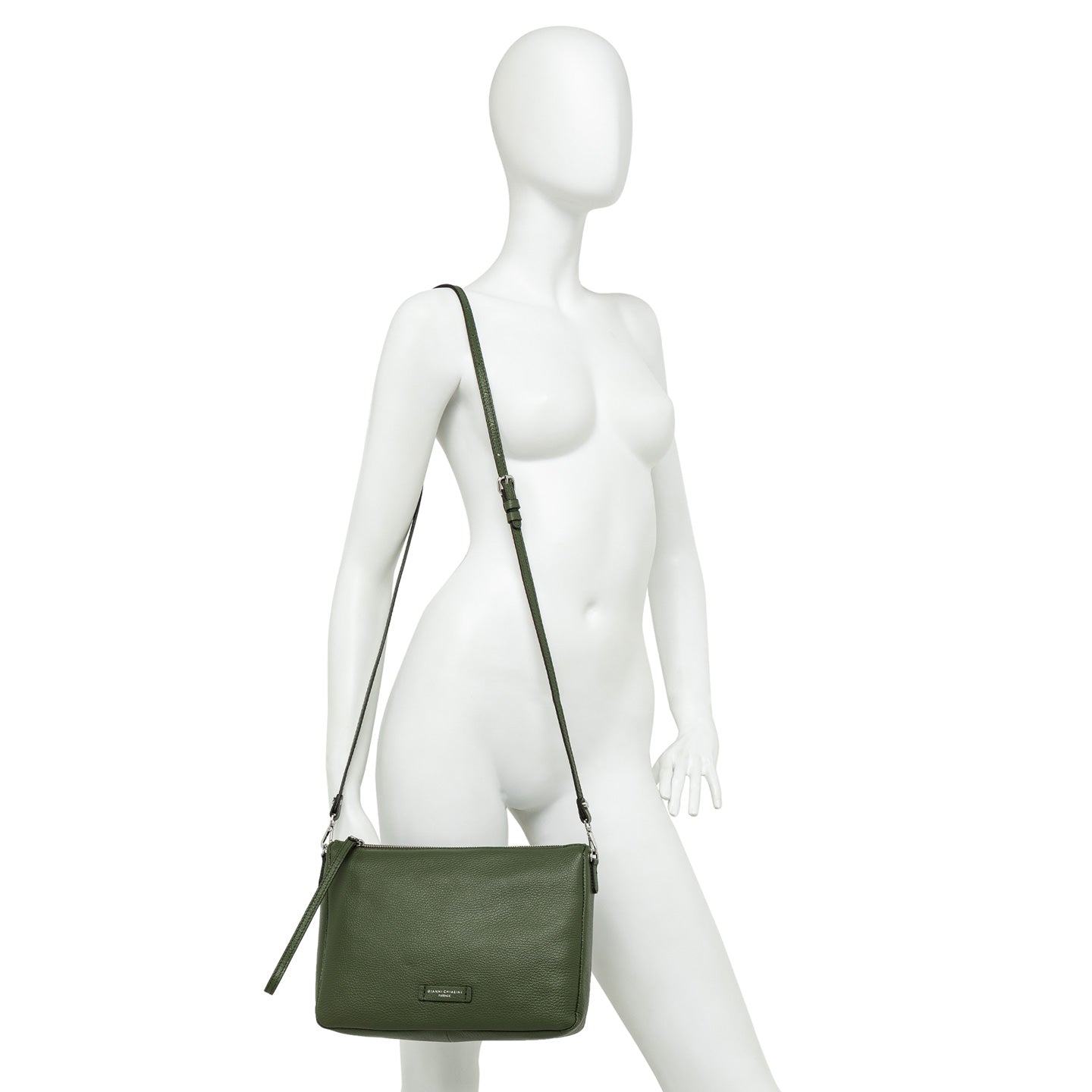 Clutch - crossbody tas leder