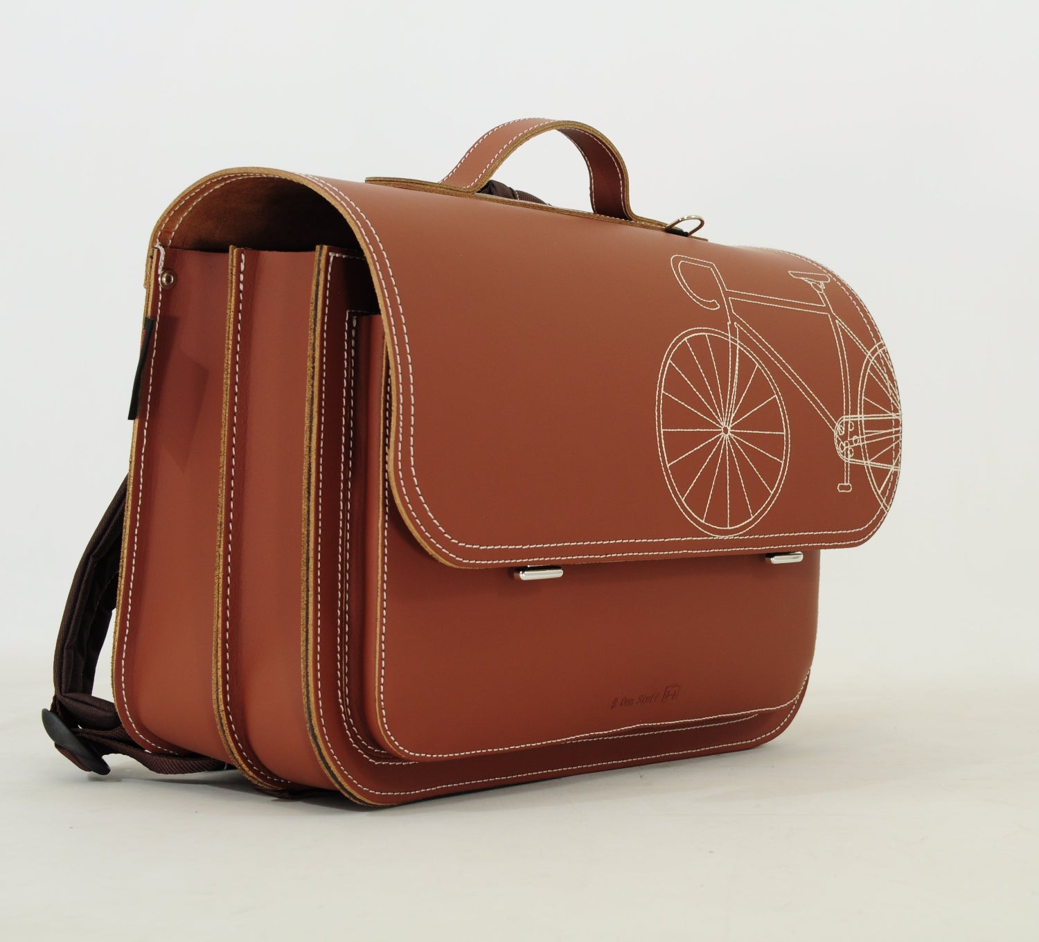 Boekentas Own Stuff lagere school OS.047 Chestnut Bike