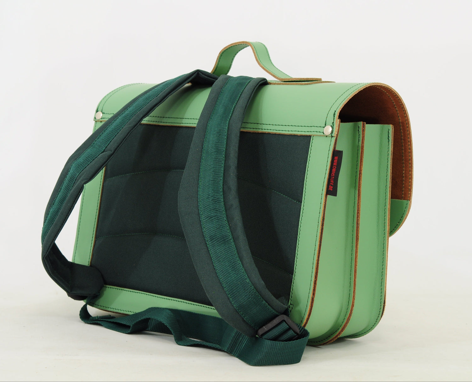 Boekentas Own Stuff lagere school OS.047 Pastel groen Wildflowers