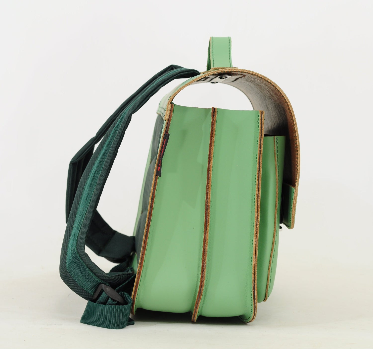 Boekentas Own Stuff lagere school OS.047 Pastel groen Wildflowers