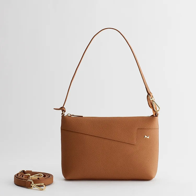 Handtas Nathan-Baume leder 