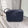 Handtas leder blauw Gigi Fratelli
