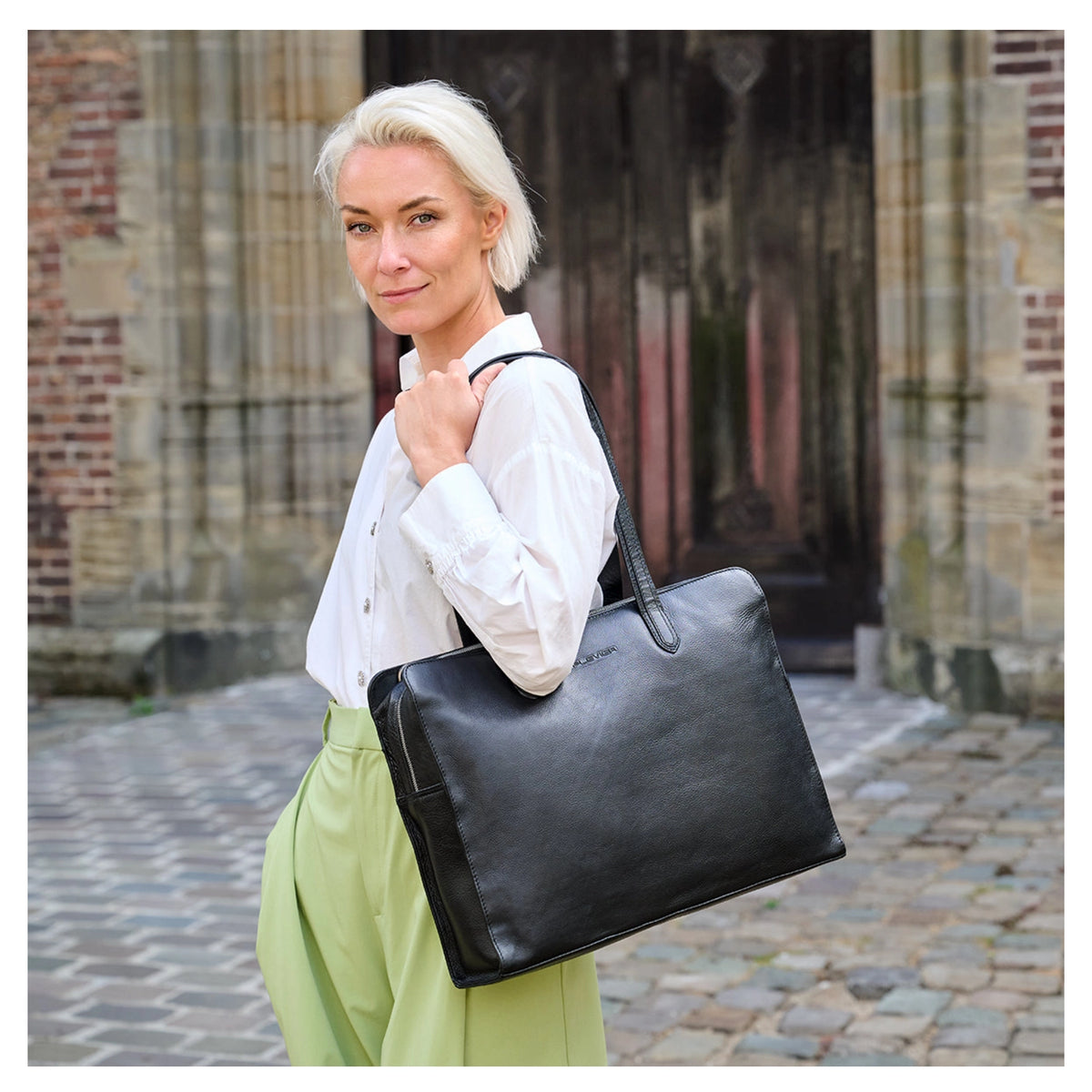 Laptoptas dames Plevier Rommety 16"