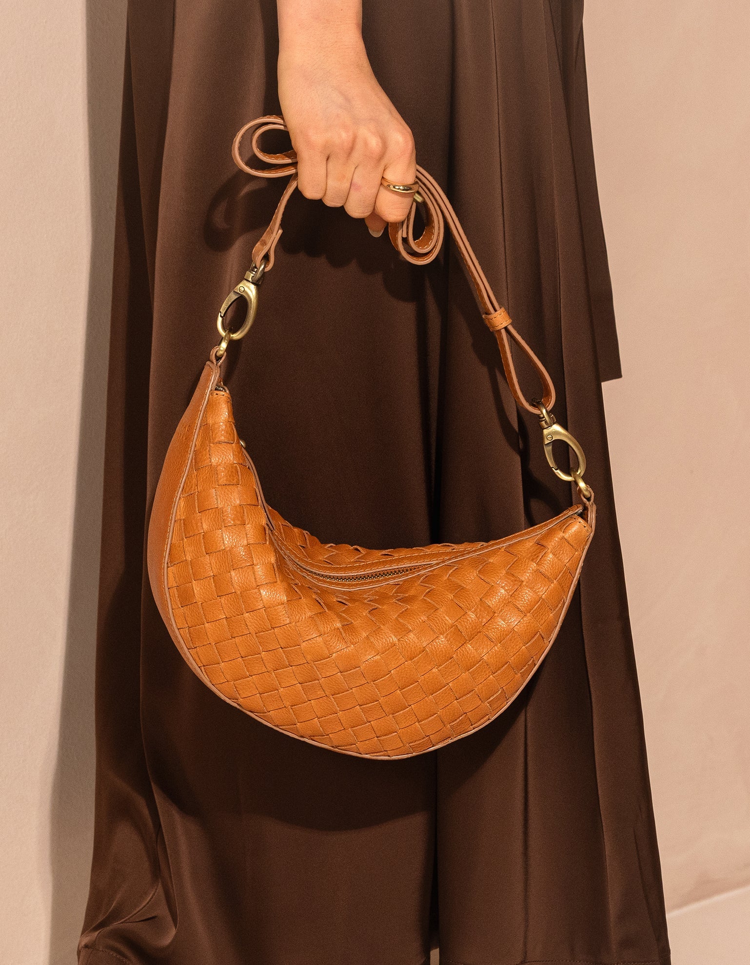 Handtas geweven O My Bag