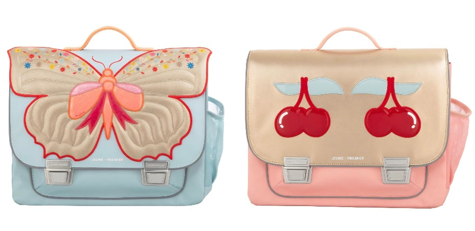 Jeune Premier Boekentas MIDI Butterfly gold