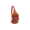Leren sling bag 