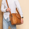 Computertas leder Boston