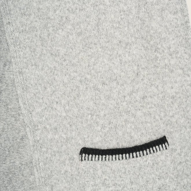 Gebreide sjaal zwart