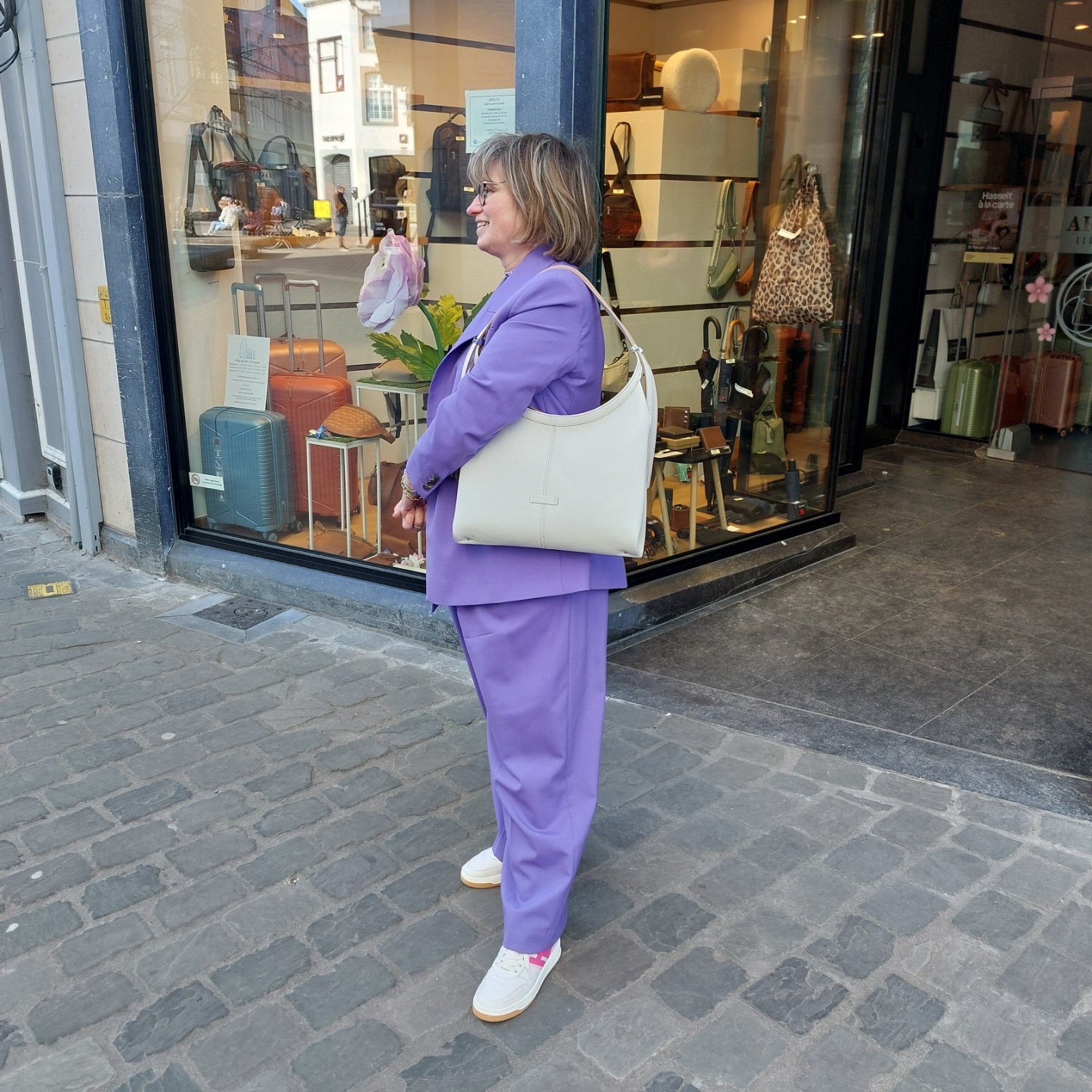 Handtas leder Gianni Chiarini Norma