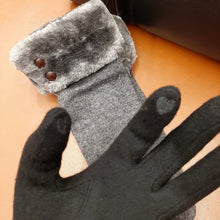 Afbeelding in Gallery-weergave laden, Handschoenen DAMES wol boord onesize
