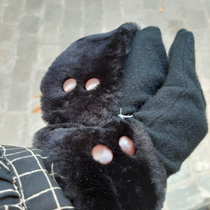 Handschoenen DAMES wol boord onesize