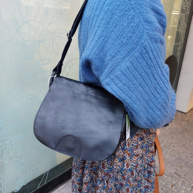 Handtas leder Saccoo