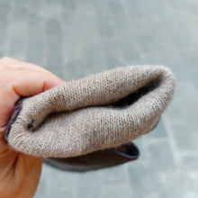 Afbeelding in Gallery-weergave laden, Handschoenen DAMES leder met cachemire zwart
