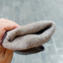 Afbeelding in Gallery-weergave laden, Handschoenen DAMES leder met cachemire zwart
