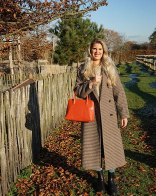 Handtas leder Gigi Fratelli