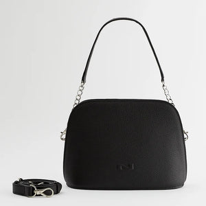 Handtas leder Nathan Baume Lila