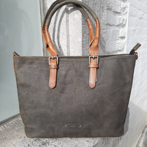 Handtas leder Berba