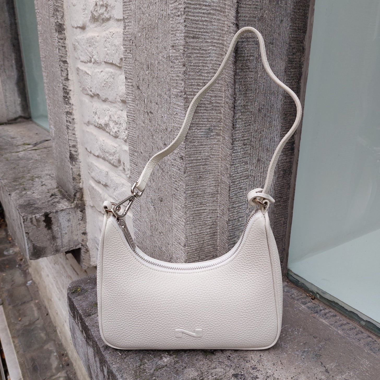 Handtas leder Nathan-Baume