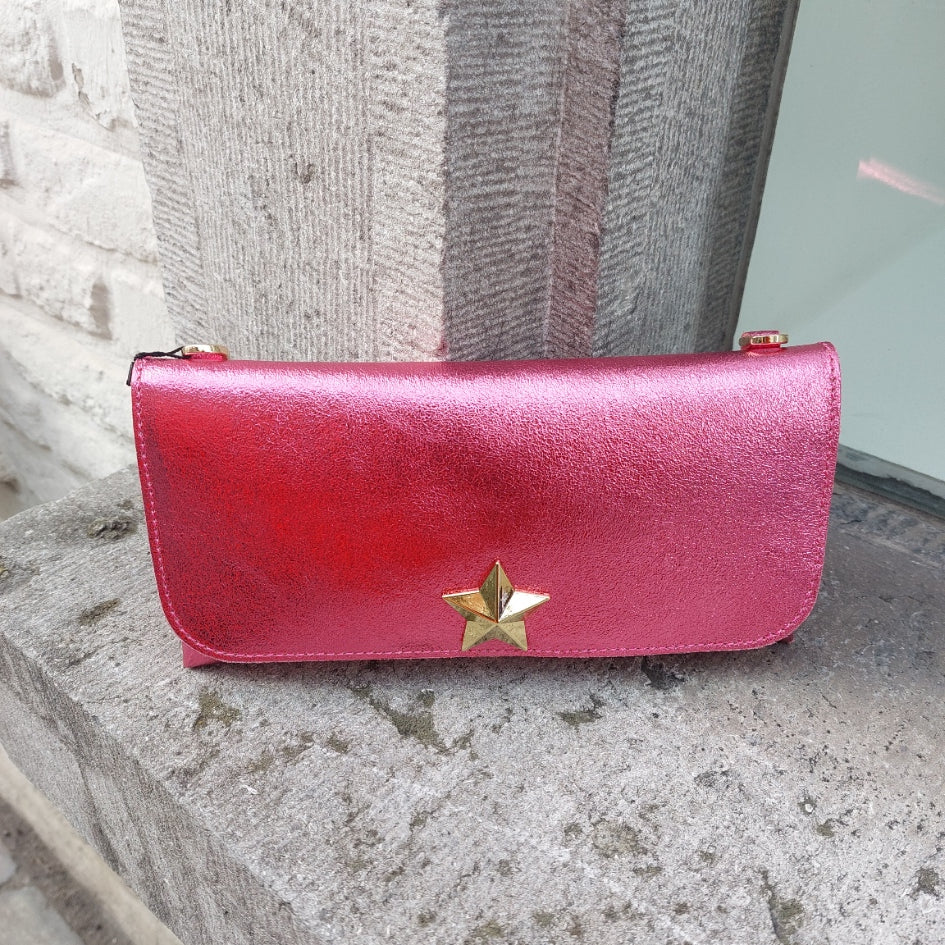 Handtas leder Braccialini