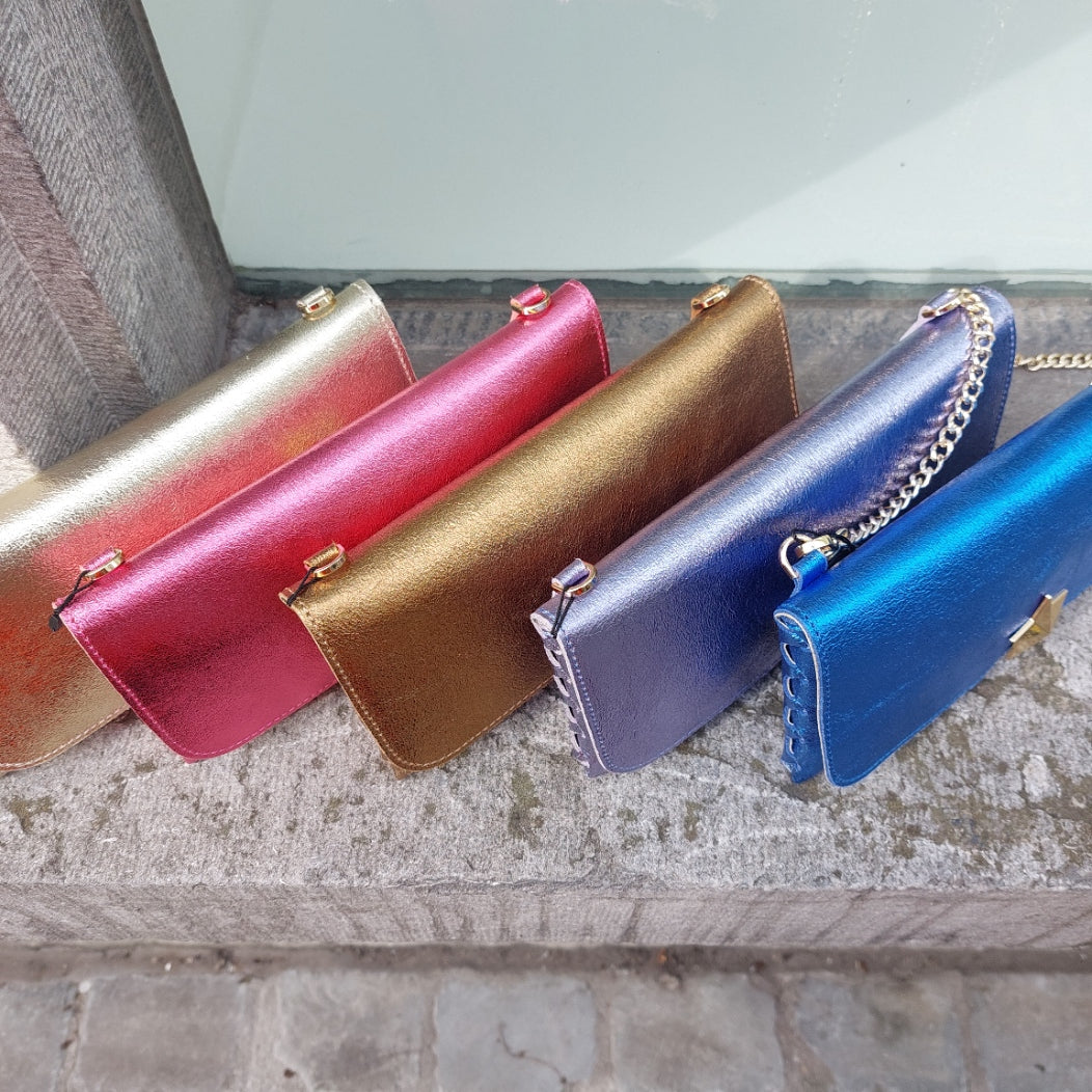 Handtas leder Braccialini
