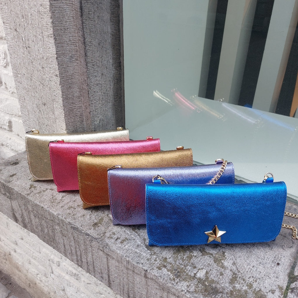 Handtas leder Braccialini