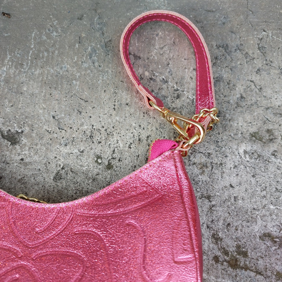 Handtas leder Braccialini