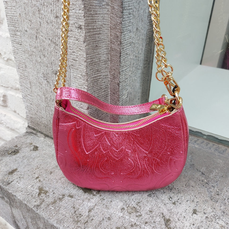Handtas leder Braccialini