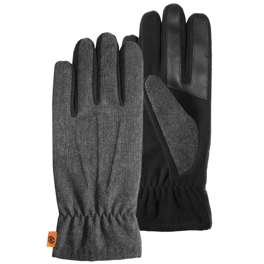 Handschoenen HEREN visgraat met Smarttouch