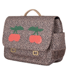 Afbeelding in Gallery-weergave laden, Jeune Premier Boekentas MIDI Leopard Cherry
