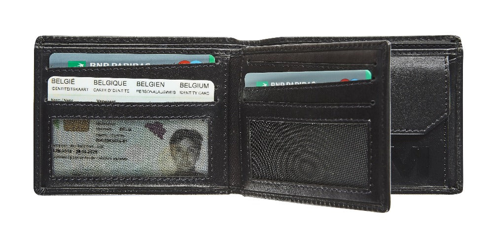 Porte dollar Maverick All Black AB-004