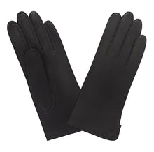 Afbeelding in Gallery-weergave laden, Handschoenen DAMES leder met cachemire bruin
