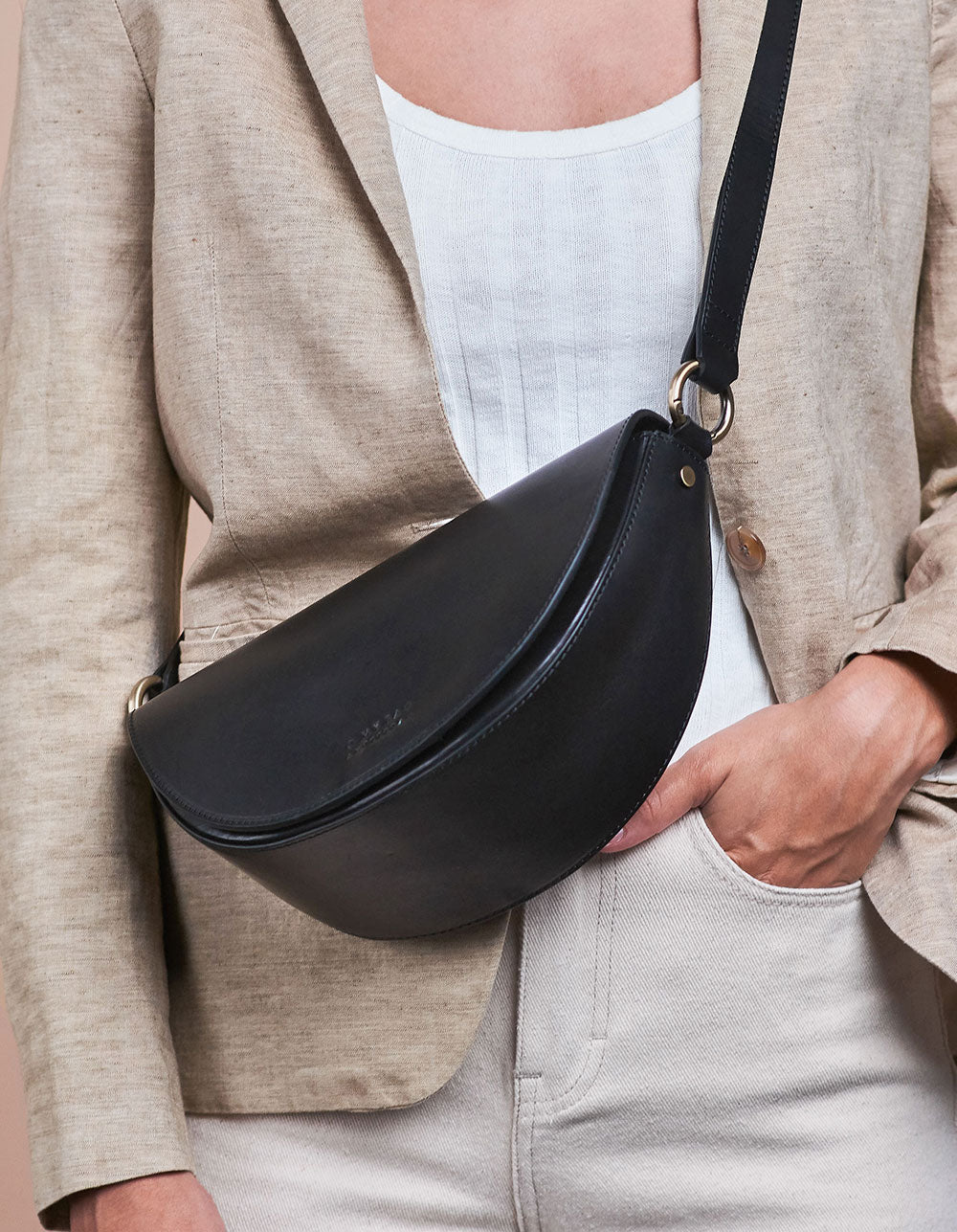 Handtas leder O My Bag