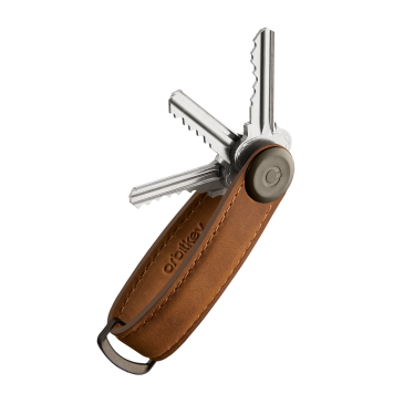 Orbitkey sleutelhanger premium leder "crazy horse"