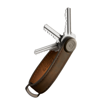 Orbitkey sleutelhanger premium leder "crazy horse"